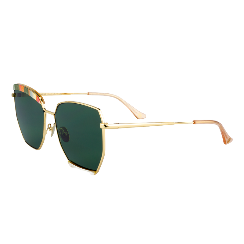Venice - Metal & Wood Sunglasses