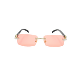 Rhinestone Square Sunglasses
