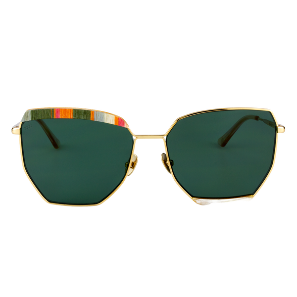 Venice - Metal & Wood Sunglasses