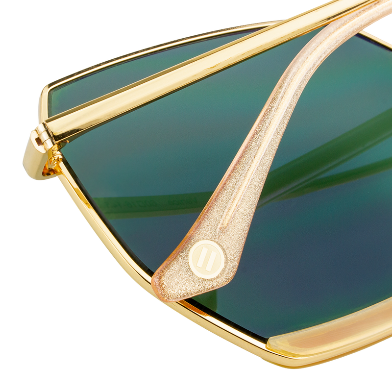 Venice - Metal & Wood Sunglasses