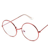 Lunettesx De Soleil Retro Pour Femmes, Effet Miroir, Style Rond Rose, Styliste De Marque, Alliage Pour Femmes,