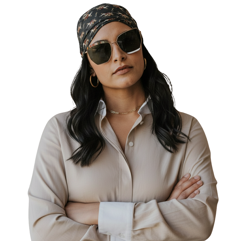 Venice - Metal & Wood Sunglasses