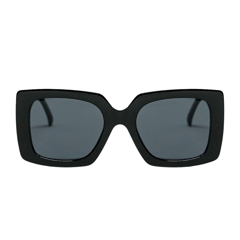 Vintage-Inspired Black Cat Eye Shades