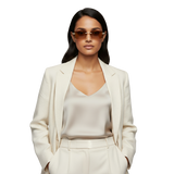 Rhinestone Square Sunglasses