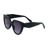 Oversized Black Cat Eye Sunglasses