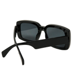 Modern Oversized Sunglasses in Black