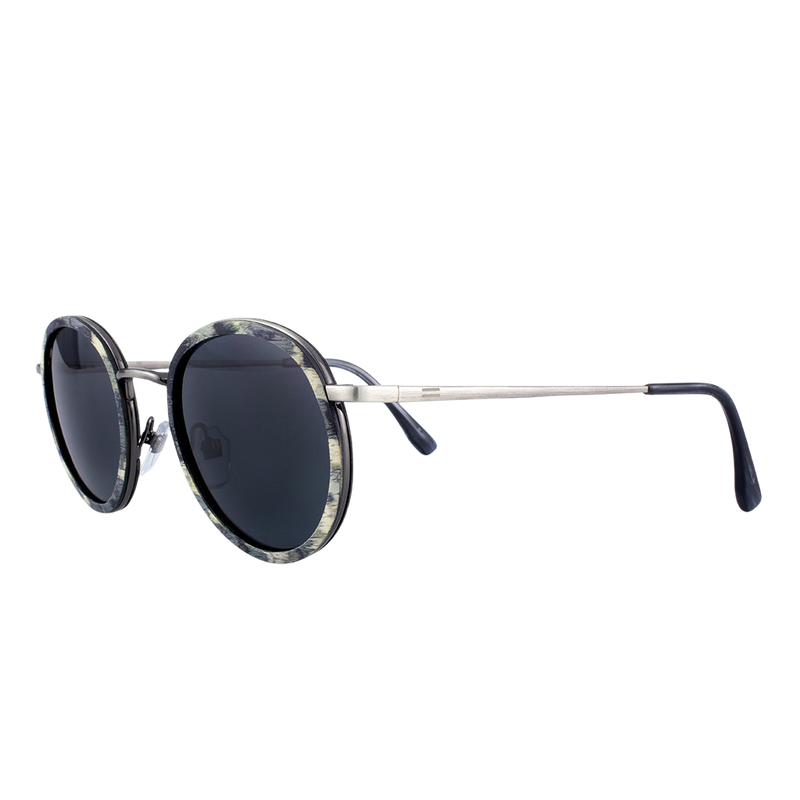 Dora - Metal & Wood Sunglasses