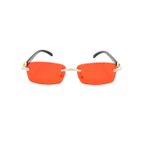 Rhinestone Square Sunglasses