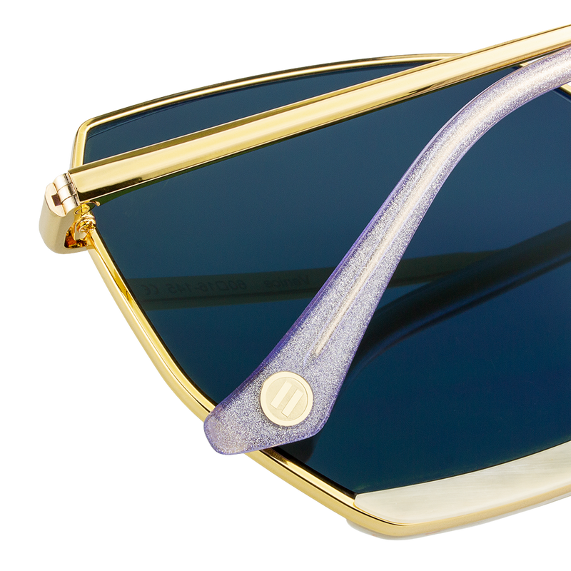 Venice - Metal & Wood Sunglasses