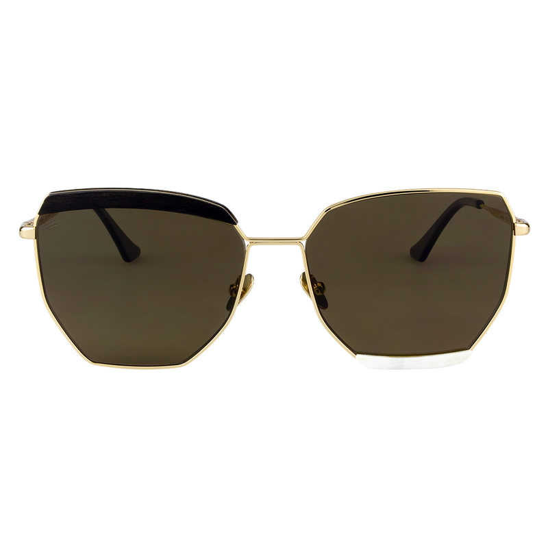 Venice - Metal & Wood Sunglasses