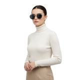 Dora - Metal & Wood Sunglasses