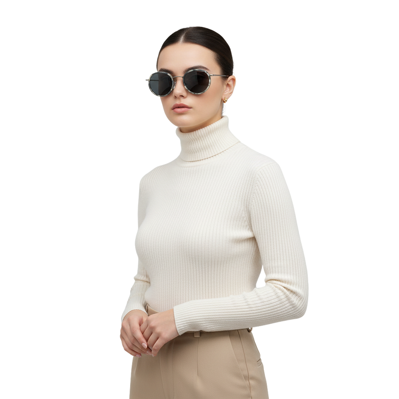Dora - Metal & Wood Sunglasses