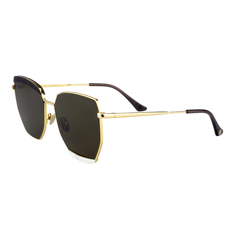Venice - Metal & Wood Sunglasses