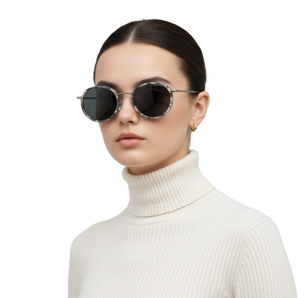 Dora - Metal & Wood Sunglasses