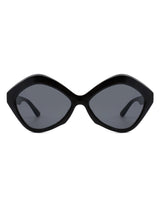 Amethyst - Women Geometric Fashion Hexagonal Cat Eye Sunglasses