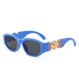 Small Rectangle Sunglasses Men Women Square Sun Glasses Travel Shades Vintage
