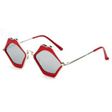 MADISON | Womens Fashion Funky Mouth Kissing Lip Shape Hippie Love Party