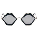 MADISON | Womens Fashion Funky Mouth Kissing Lip Shape Hippie Love Party
