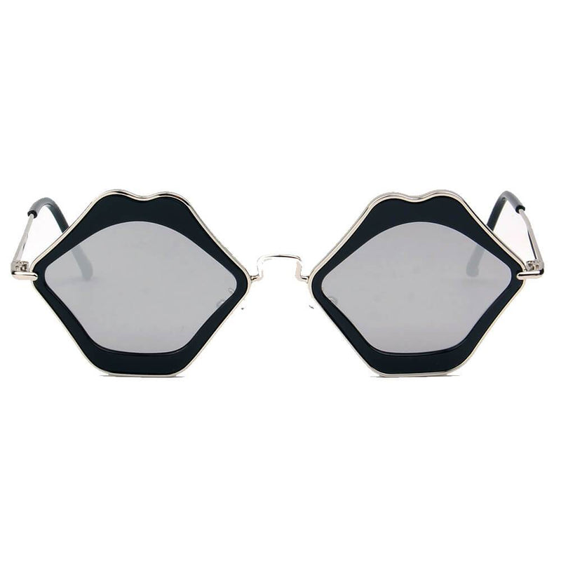 MADISON | Womens Fashion Funky Mouth Kissing Lip Shape Hippie Love Party
