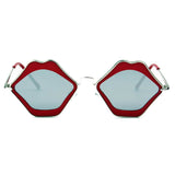 MADISON | Womens Fashion Funky Mouth Kissing Lip Shape Hippie Love Party