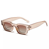 SO&EI Ins Popular Fashion Small Square Polarized Sunglasses