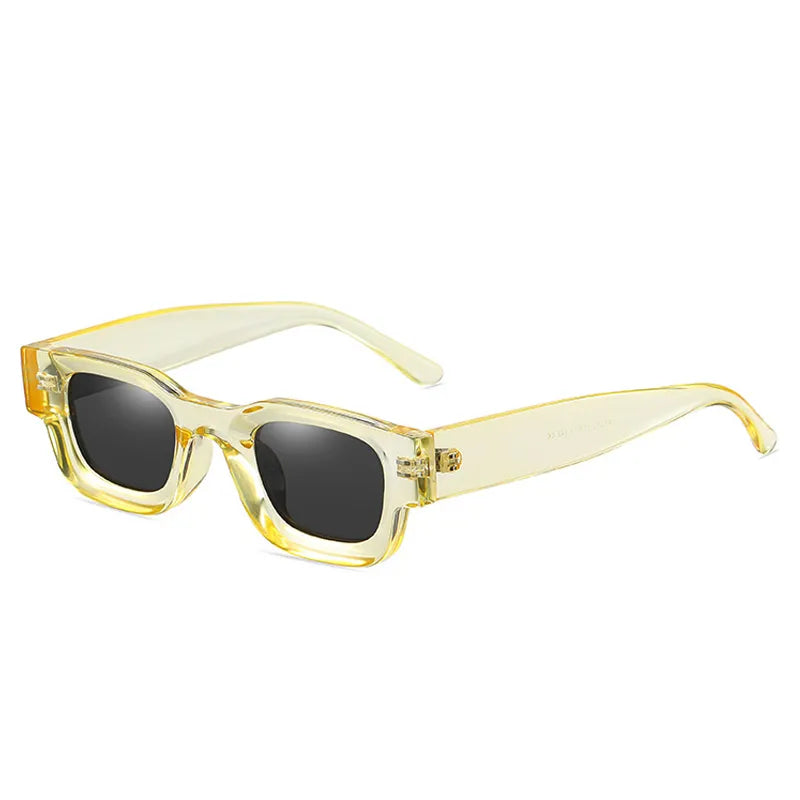 SO&EI Ins Popular Fashion Small Square Polarized Sunglasses