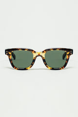 Polarised Sunglasses With Dark Lens With Tortoise Sheel Frame